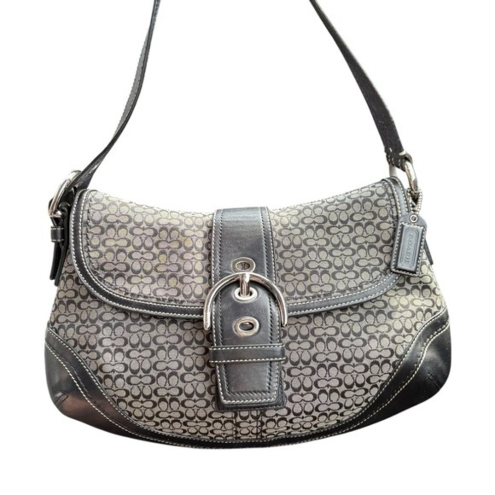 Coach 10926 signature black soho bag y2k vintage rare